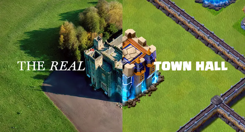 مسابقه بزرگ «تاون هال واقعی» کلش اف کلنز