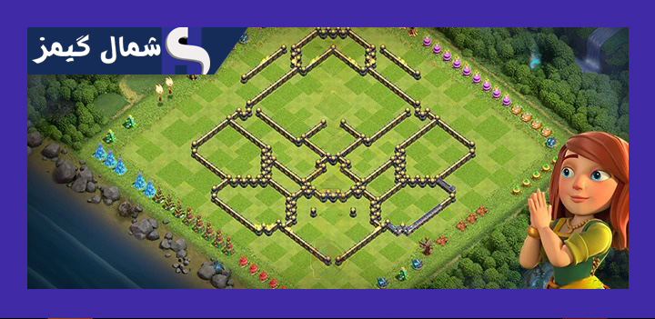 مپ کلاش اف کلنز آنتی 2 استار 14040925